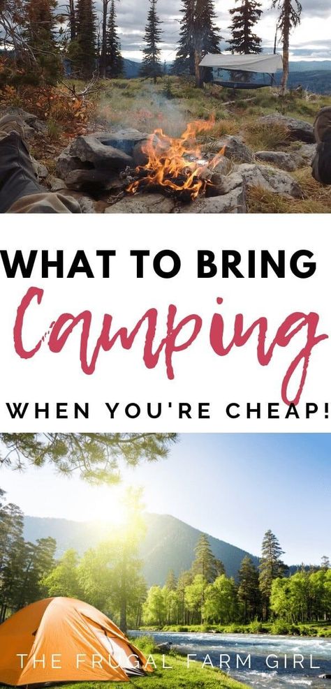 What To Bring Camping, Camping Lists, Cheap Camping, Camping Friends, Camping Must Haves, Camping List, Budget Vacation, Girl Blogging, Family Camping Trip