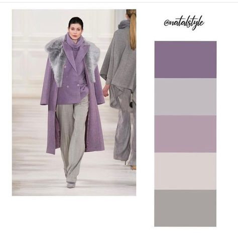 What To Wear With Lilac, Color Matching Clothes Women, Burgundy Top Outfit, Grey Color Combo, Outfit Color Combinations, Fashion Color Combos, Color Analysis Summer, Cold Fashion, Colour Combinations Fashion