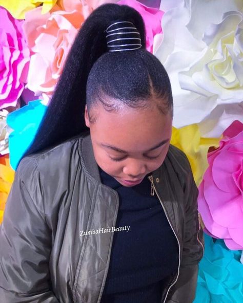 Gel Hairstyles With Extensions, Packing Gel Hairstyle In Nigeria, Latest Packing Gel Hairstyle, Packing Gel Hairstyle, Short Dinner Gown, Short Dinner Gown Styles, Packing Gel, Dinner Gown Styles, Straight Ponytail Hairstyles