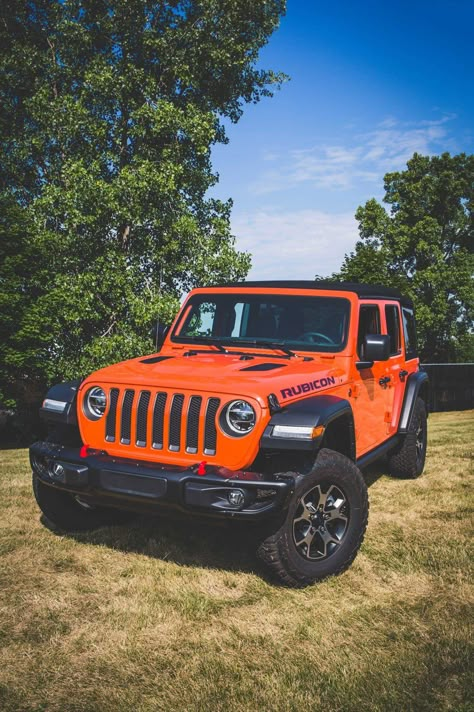 #rubicon #orange Orange Jeep Wrangler, Pink Jeep Wrangler, Orange Jeep, Stolen Car, Jeep Lifestyle, Badass Jeep, Red Jeep, Pink Jeep, Cars Jeep