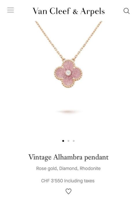 Cutsey Outfits, Van Cleef Necklace, Alhambra Pendant, Prom 2025, Van Cleef And Arpels Jewelry, Musical Jewelry, Van Cleef And Arpels, Luxe Jewelry, Jewelry Accessories Ideas