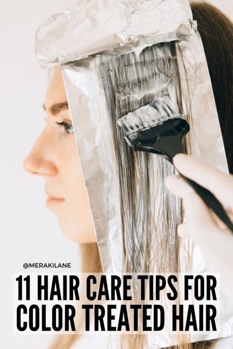 How to Take Care of Color Treated Hair: 11 Tips & Products Color Treated Hair Care, Air Dry Cream, Deep Conditioning Hair Mask, American Foods, Conditioning Hair Mask, Course Hair, Deep Conditioning Hair, Hair Shedding, Food Options