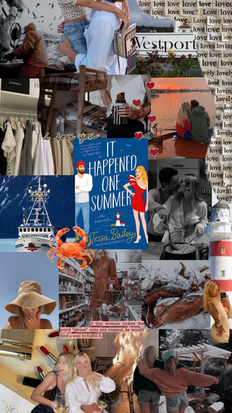 #meuprimeiroshuffle #myfirstshuffle#ithappenedonesummer #brendantaggart#piper Brendan And Piper, Piper And Brendan, Books And Their Aesthetic, Book Character Aesthetic, It Happened One Summer, Tessa Bailey, Reading Inspiration, Book Collage, Contemporary Romance Novels