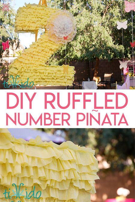 Decorate a store bought piñata with ruffled crepe paper to make an elegant, custom piñata that matches your party perfectly. Crepe Paper Ruffles, Paper Ruffles, Diy Ruffle, Strawberry Shortcake Birthday, Farmhouse Home Decor Ideas, Best Party Ideas, Party Colors, Budget Crafts, Homemaking Tips