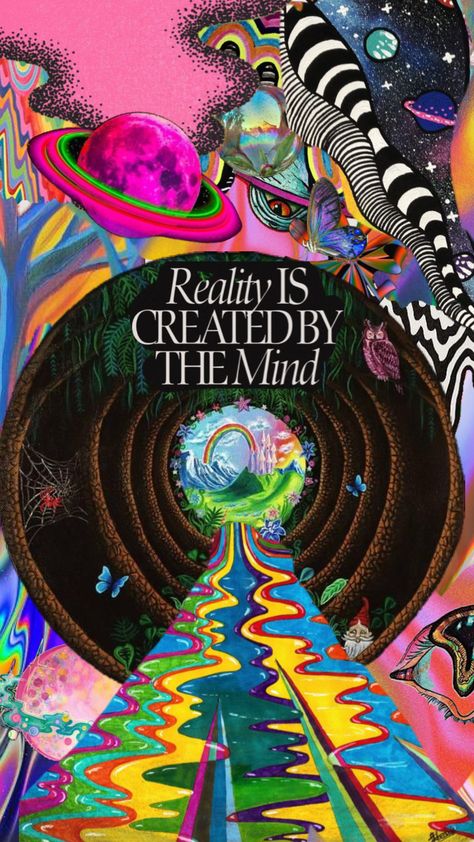 #trippy #psychedellic #art #vibes #wallpaper #space #reality Trippy Quotes, Aesthetic Trippy, Dope Wallpaper Iphone, Trippy Aesthetic, Trippy Iphone Wallpaper, Spiritual Wallpaper, Trippy Designs, Psychadelic Art, Backgrounds Aesthetic