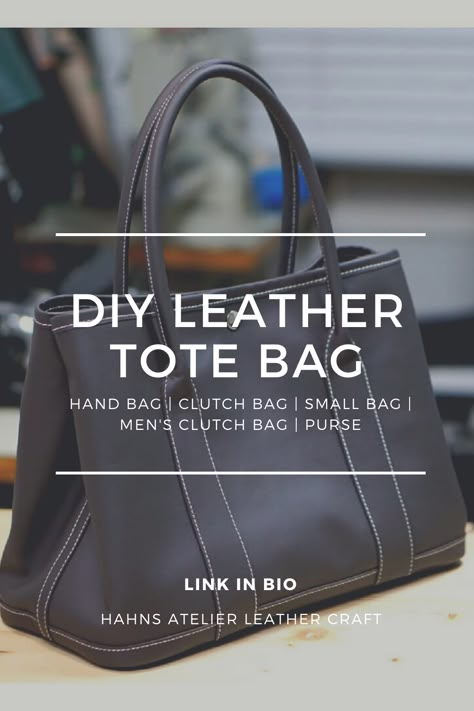 Here are the leather craft pdf patterns for bag and purse | DIY bag at home | Leather craft | Leather works | TOTE BAG Diy Leather Purse Pattern, Leather Bag Pattern Free Pdf, Leather Purse Patterns, Leather Tote Bag Pattern, Leather Purse Diy, Diy Leather Tote Bag, Tote Bag Pattern Leather, Diy Leather Tote, Leather Bag Handles