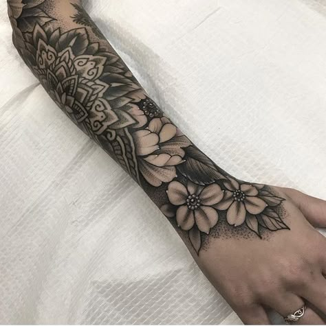 Female Sleeve Tattoo Ideas For Women, Sleeve Background Filler, Background Filler Tattoo, Filler Tattoo Ideas Backgrounds, Flower Filler Tattoo, Tattoo Sleeve Filler Backgrounds, Tattoo Filler Ideas For Women, Sleeve Filler Ideas Women, Tattoo Background Filler