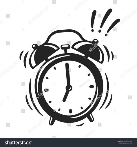 Hand drawn alarm clock ringing, black and white icon or logo. Retro style cartoon clock illustration, vector clip art drawing. #Ad , #affiliate, #black#ringing#icon#white Cartoon Clock, Clock Illustration, Sewing Logo Design, Clock Clipart, Fresh Logo Design, Clock Drawings, Sewing Logo, Flower Logo Design, Illustrator Design Tutorial