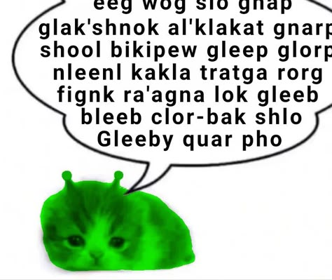 Gneep Gnarp Cat, Gnarp Gnarp Meme, Gnarp Gnarp Alien Cat, Gleep Glorp Cat, Gnarpy Regretevator Meme, I Got A Bit Too Silly, Gnarp Gnarp Cats, Gnarpy Pfp, Gleep Glorp