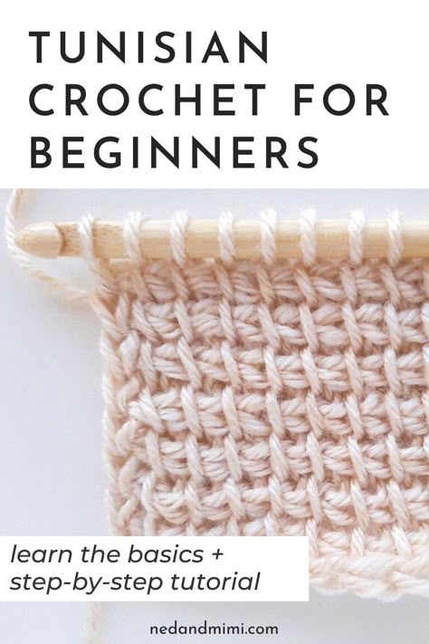 Tunisian crochet will open up a whole new world of crochet techniques, stitches and patterns that look completely unlike regular crochet! Learn the basics and how to crochet the Tunisian Simple Stitch (Tss) step-by-step. You'll be a Tunisian crochet pro before long! #crochet #crochettutorial #tunisiancrochet Tuscan Crochet How To, Tunisian Simple Stitch Tutorials, Crochet Tunisian Stitch Patterns, Tunisian Crochet Free Beginner, Afghan Stitch Tunisian, Tuscan Stitch Crochet, Tunisian Crochet Beginner Projects, How To Do Tunisian Crochet, Tuscan Stitch Crochet Blanket