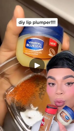 1M views · 12K reactions | Lip plumping hack ❌✅😳
-----------
#makeupideas #makeup #explorepage #anastasiabeverlyhills #nyxcosmetics #elfcosmetics #eyeshadow #lipgloss #tipsdebelleza #reelsviral | LaviedunPrince | Doja Cat · Paint The Town Red Tips For Plumper Lips, Diy Plumping Lip Gloss, Diy Lip Plumper Homemade, How To Plump Lips, How To Get Plump Lips Naturally, How To Plump Your Lips Naturally, How To Make Lip Gloss At Home, Diy Lip Plumper Recipes, Lip Plumper Diy