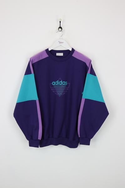 Addidas Shirts, Pingu Pingu, Basketball Fashion, Purple Sweatshirt, Vintage Sportswear, Adidas Sweatshirt, Adidas Outfit, Mode Vintage, Pickleball