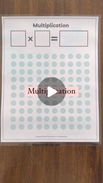 Nisha Yadav| Your Key to Easy Learning Activities on Instagram: "Save this idea to practice multiplication. 
Comment “LINK” for this template as well as other multiplication worksheets with times table, grid, pop it.

Follow @learnwithkidscrafts for more ideas

#handsonlearning #mathactivities #earlymath #multiplication #mathsactivities #elementary #iteach #homeschoolingideas #diymom #momlife #earlychildhood #mathproblems #homeschoolmom #printables" Maths Multiplication Activities, Multiplication Activity For Grade 2, Multiplication Activities 3rd Grade, Teaching Aids Ideas Activities, 3rd Grade Multiplication Worksheets, Times Table Grid, Math Club Activities, Times Tables Activities, Math Multiplication Activities