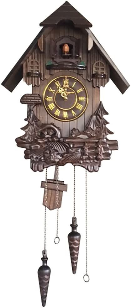 all fabulous all dark wood and ornate carvings with gold roman numerals on the clock face Love Darkness, Whimsigoth Aesthetic, Mechanism Design, Magical Objects, Bird Sounds, Cuckoo Clocks, Goth Home Decor, Goth Home, Wooden Bird