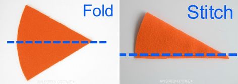 Felt Food - Free Template for Felt Carrots - AppleGreen Cottage Felt Carrot, Felt Food Patterns, Felt Food Diy, Felt Play Food, Felt Crafts Diy, Diy Presents, Felt Food, Easter Crafts Diy, Felt Diy