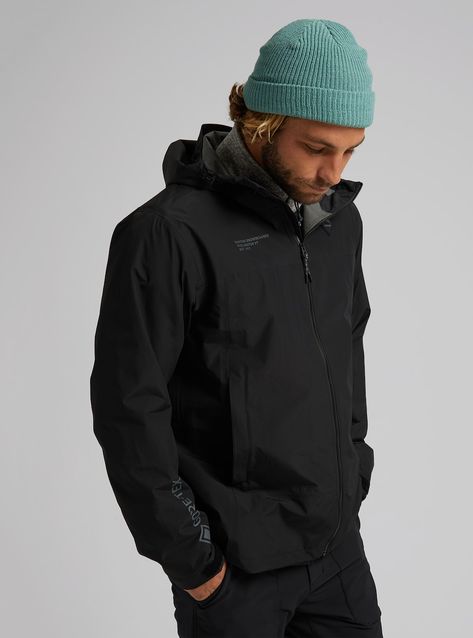 Rain Jacket Outfit, Mens Rain Jacket, Waterproof Rain Jacket, Gore Tex Jacket, Snowboarding Outfit, Burton Snowboards, Jacket Outfit, Snowboards, Cargo Pant