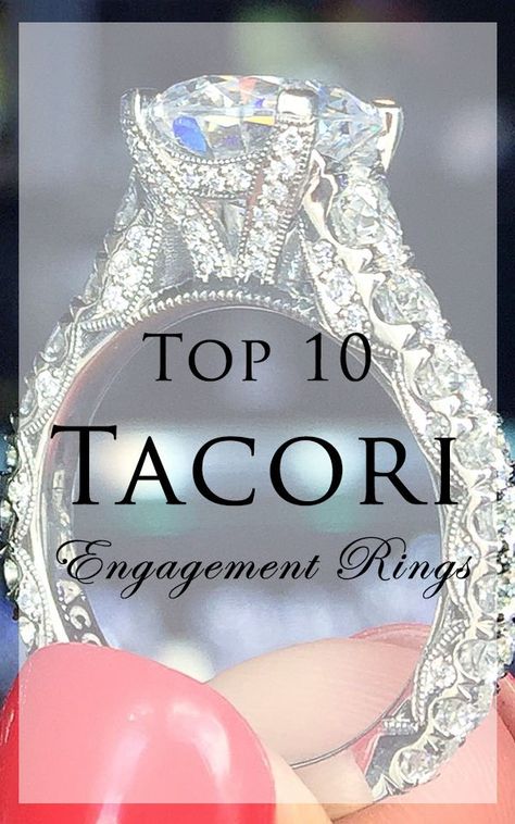 In love with Tacori engagement rings? There's no wrong choice, but these are the most popular! 3 Stone Engagement Rings With Band, Fairytale Wedding Ring, Marriage Renewal, Tacori Wedding Rings, Tacori Rings, Fairytale Ring, Raymond Lee, Engagement Ring Designs, Women's Wedding Bands