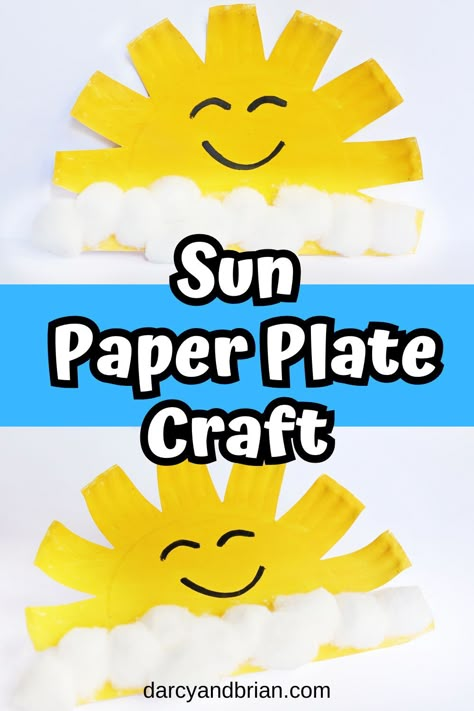 Engage early elementary children with a creative Paper Plate Sun Craft. This fun learning activity is ideal for hands-on creativity and can be integrated into lessons whether at school or at home. Ideal for summer, this can be a great addition to your collection of kids’ activities. Plus, it’s a great way to teach children about the sun and its importance. Perfect as a teaching resource, this craft encourages artistic expression and is an excellent addition to your collection of crafts for kids. Sun Art For Kindergarten, Sunshine Craft Preschool, August Themed Crafts For Kids, Paper Plate Art Projects, Preschool August Crafts, Sun Preschool Art, Creative Activity For Toddlers, Summer Preschool Art Projects, Fun In The Sun Crafts For Toddlers