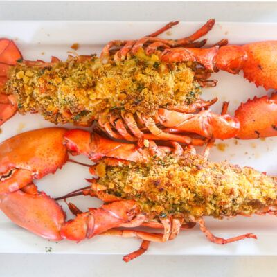 Baked Lobster, Stuffed Lobster, Baked Stuffed Lobster Tails, Crab Stuffed Lobster Tail, Ritz Cracker Seafood Stuffing Crab Meat, Lobster Stuffed Potatoes, Bake Lobster Tail Oven, Baked Stuffed Lobster, Cooking Live Lobster