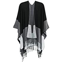 Check this out on Amazon Jacket Accessories, Open Front Poncho, Cape For Women, Hobo Chic, Womens Poncho, Crochet Shawl Pattern, Plaid Poncho, Get Ready For Fall, Crochet Shawl Pattern Free