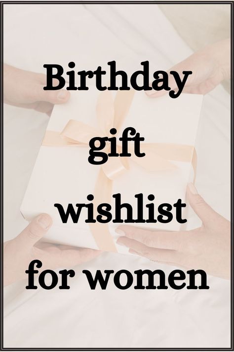 Gifts For Myself, Gift Wishlist, Summer Birthday, Birthday List, Birthday Wishlist, Birthday Gift Ideas, Make Design, Gift Guide, Gifts For Women