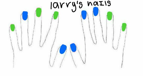 Larry Stylinson Nails Ideas, Larry Stylinson Nails, Larry Nails, 1d Nails, Harry Styles Jewelry, One Direction Nails, Concert Nails, Harry Styles Drawing, Harry Styles Nails