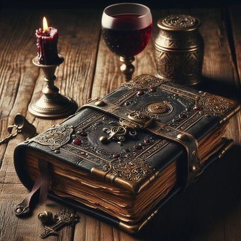 Book Of Spells Aesthetic, Medieval Alchemist Aesthetic, Magic Book Aesthetic, Halloween Spell Book, Ancient Book, Magical Book, Ancient Books, White Witch, Beautiful Dark Art