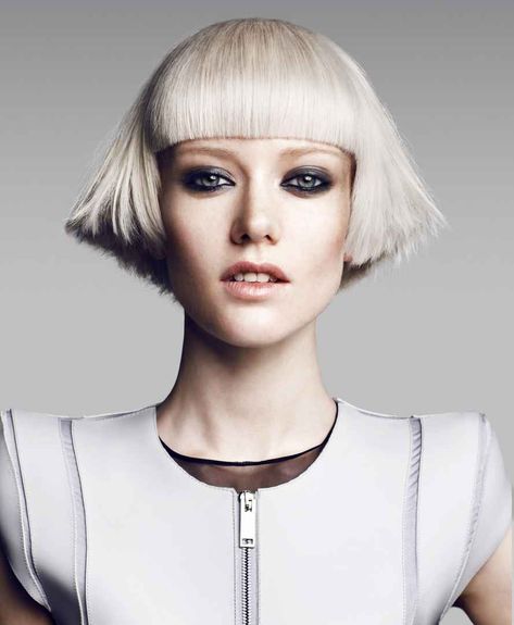 Short Geometric Hair, Toni And Guy, Cute Haircuts, Hair Styles 2014, Trendy Short Haircuts, Perfect Eyebrows, Style Finder, Girl Haircuts, Short Bob Haircuts