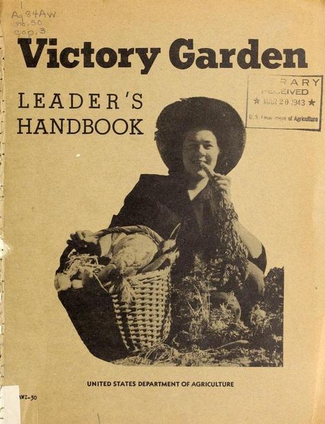 Victory Garden: Leader's Handbook Dig For Victory, Southern Methodist University, Coping With Loss, Central University, Victory Garden, School Garden, Historical Novels, City Garden, Backyard Design