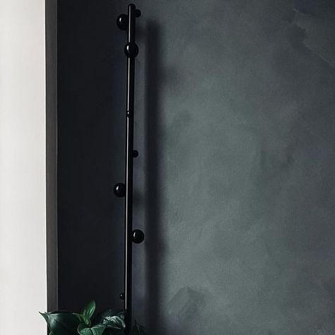 Rust-Oleum on Instagram: "Make a statement with Chalk Wash wall paint. The Dark Concrete Chalk Wash has added a subtle texture to this hallway 🖤🎨  Shop Chalk Wash: https://bit.ly/3iEkrog  📸: @roseburyonthecircle   #rustoleum #rustoleumuk #makeitrustoleum #chalkwash #chalkwashpaint #wallpaint #texturedwallpaint #rustoleumdarkconcrete #wallpaintinspo #diy #diyfriendly #darkwallsinspo #darkwallpaint #blackwallpaint #Interiorinspo #wallpainttrends" Chalkwash Paint, Wash Wall Paint, Rustoleum Chalk Paint, Black Painted Walls, Washing Walls, Dark Walls, Rust Oleum, Textured Wall, Subtle Textures