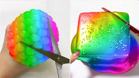 Slime Asmr, Slime Videos, Most Satisfying, Video Credits, Friends Day, Oddly Satisfying Videos, Oddly Satisfying, Satisfying Video, Slime