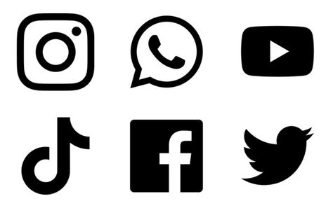 Youtube - Free social media icons Icons For Social Media, Icon Social Media Png, Logos Social Media, Social Media Logos Icons Png, Cute Social Media Icons, Social Media Icons Png, Social Media Logo Design, Logo Pinterest, Logo Real Madrid