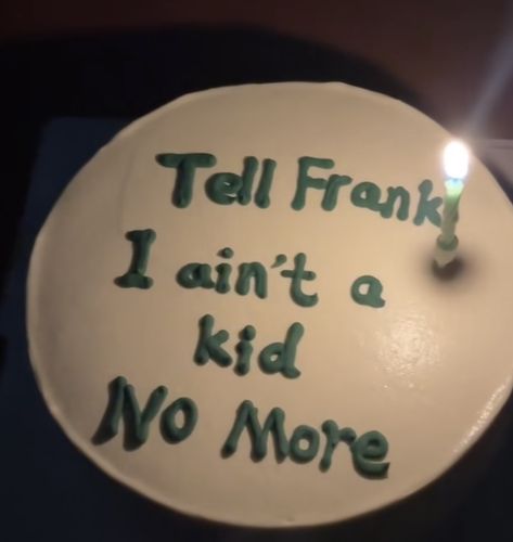 Frank Ocean Cake, Ocean Cake, My Birthday Cake, Pretty Birthday Cakes, From Tiktok, Bday Cake, Frank Ocean, 2024 Vision Board, 18th Birthday