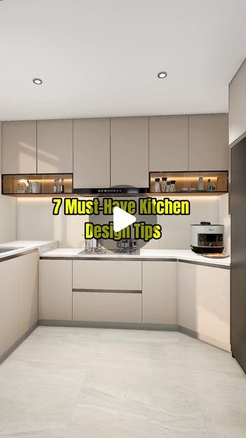 Homecraft Designer on Instagram: "Do these 7 things in the kitchen for high aesthetics and practicality. You won’t regret it after the renovation.

#home #homedecor #interiordesign #homerenovation #homeimprovement" High Kitchen Cabinets Ideas, Very High Kitchen Cabinets, Modern Kitchen Must Haves, Practical Home Ideas, Practical Kitchen Design, Modern Kitchen 2024, Kitchen High Cabinets, High Kitchen Cabinets, Homecraft Designer