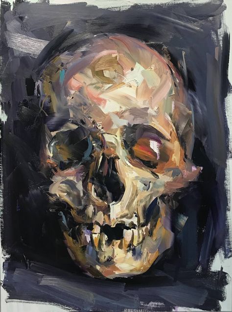 Paul Wright, Art Alevel, Skull Painting, Oil Pastel Art, A Level Art, Anatomy Art, Pastel Art, Art Portfolio, Art Inspiration Drawing