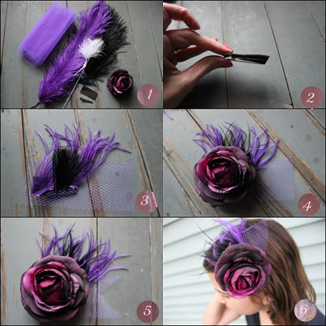 How to Make Fascinator Base | Louisville: Make It: Derby Fascinator Diy Fascinator Headband Tea Parties, Fascinator Diy How To Make A, Fascinator Hats Diy How To Make, How To Make A Fascinator Headband, Diy Derby Fascinator, Diy Fascinator Headband, Diy Millinery, Fascinators Diy, Halloween Fascinator