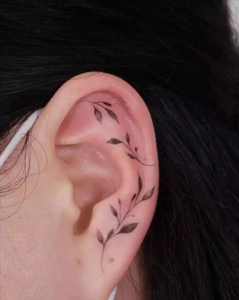 25+ Cute Ear Tattoos For Women | Ear Tattoo Inner Tattoos For Women Ear, Cute Ear Tattoos, Small Ear Tattoos, Ear Tattoo Inner, Ear Tattoo Ideas, Ear Tattoos, Ear Tattoo, Tattoo Art, Tattoos For Women