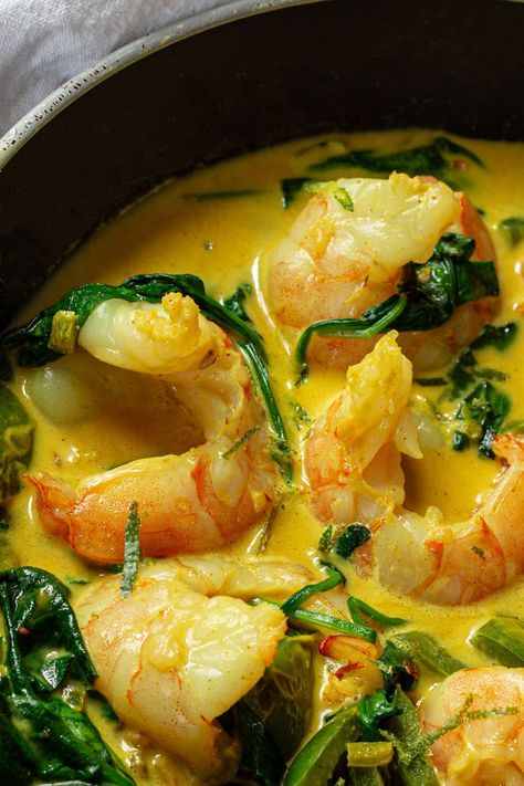 Thai Prawn Recipes, Thai Prawn Curry, King Prawn Recipes, Curry Prawns, Prawn Curry Recipe, Recipe With Coconut Milk, Coconut Prawns, Curry With Coconut Milk, Prawns Recipe