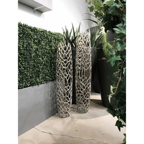 Large Floor Vase Decor, Floor Vase Decor, Large Floor Vase, Tall Floor Vases, Floor Vases, Contemporary Vases, Corner Decor, Green Flooring, Vases For Sale