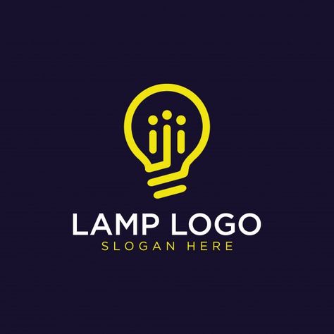 Lamp Logo Design, Innovation Logo, Bulb Logo, Energy Logo Design, Light Bulb Logo, Lamp Logo, Logo Online Shop, Light Logo, Energy Logo