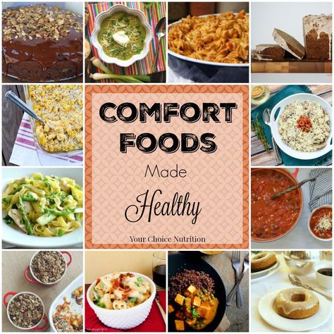 Comfort Foods Made Healthy - A round-up of your favorite feel-good foods with more nutrition! Hormone Cycle, Poach Chicken, Hearty Winter Recipes, Healthy Comfort, Feel Good Food, Best Healthy Recipes, Healthy Comfort Food, Recipe Roundup, Comfort Food Recipes