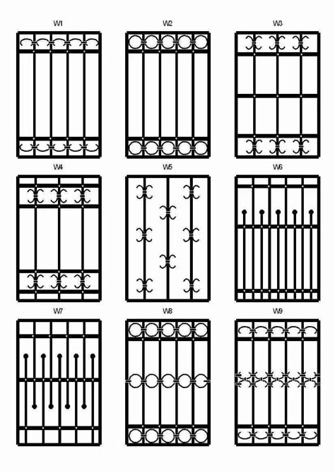 Iron Window Grill, Iron Balcony Railing, Modern Window Design, Modern Window Grill, Metal Garden Gates, Window Grill Design Modern, Iron Fences, House Window Design, Steel Door Design