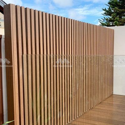 Pool Cladding Ideas, Low Maintenance Fence Ideas, Outdoor Wall Cladding Ideas, Composite Screening, Screen Fencing, Timber Gates, Composite Fencing, Pool Fencing, Exterior Wall Cladding