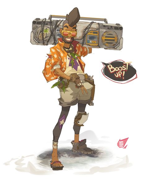 Borderlands 3 Concept art 01 by Sergi BrosaThis are some of my works for Borderlands 3. Later I will be uploading more and getting them better organized :) Sergi Brosa, Borderlands 3, Chara Design, 캐릭터 드로잉, Conceptual Design, Character Design Male, Borderlands, Illustration Character Design, Character Design References