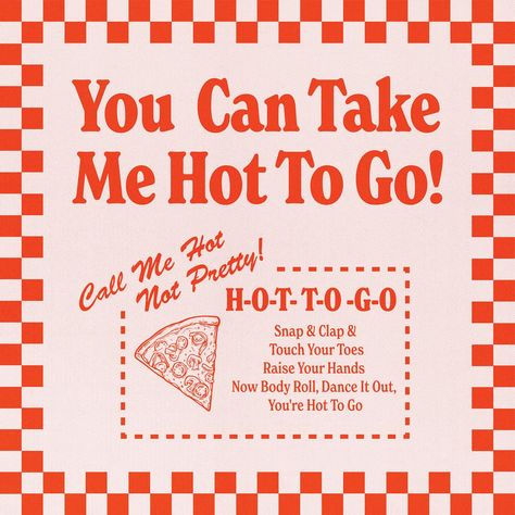 One Design a Day (104/365): HOT TO GO, @chappellroan 🍕❤️ #chappellroan #chappellroantour #chappellroanedit #hottogo #chappellroanmusic | Instagram Hottogo Lyrics, Hot To Go Chappell Roan Aesthetic, Chappell Roan Lyrics Wallpaper, Chappel Roan Stickers, Chappell Roan Quotes, Chappell Roan Hot To Go, Hot To Go, Chappel Roan Aesthetic, Hot To Go Chappell Roan