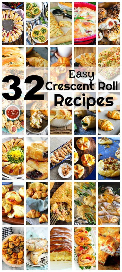 Quiche Appetizers, Make With Crescent Rolls, Crescent Dough Recipes, Pillsbury Biscuit Recipes, Crescent Rolls Recipes, Croissant Rolls, Easy Crescent Roll Recipes, Using Crescent Rolls, Pillsbury Crescent Roll Recipes