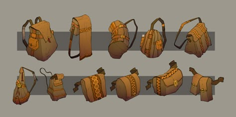 Game Props Concept, Game Props Concept Art, Fantasy World Ideas, Fantasy Equipment, Character Props, Fantasy Objects, Storyline Ideas, Animal Concept, Art Inspiration Reference