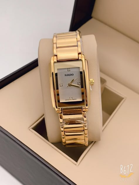 Women's watch Classy Womens Watches, Rado Watches Women, Elegant Watches Women, Classy Watches, Pretty Watches, Estilo Hijab, Stylish Watches Men, Classy Watch, Timeless Watches