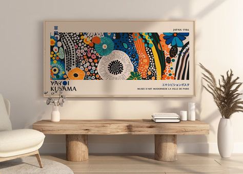 Big Art Above Bed, Horizontal Abstract Art, Art For Above The Bed, Art Above Bed Master, Bedroom Artwork Above Bed, Raleigh Art, Above Bed Decor Modern, Mid Century Modern Bedding, Above Bed Decor Boho