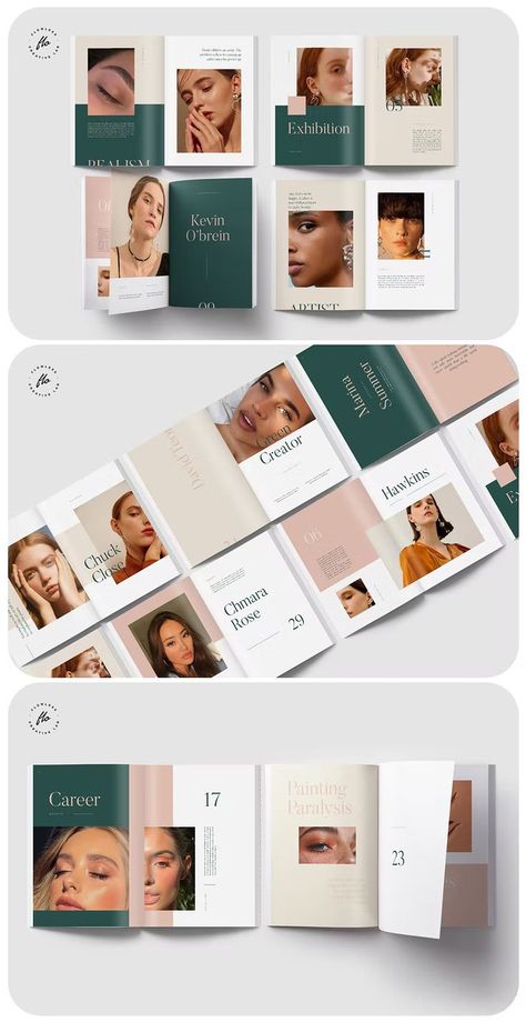 Makeup Artist Portfolio Brochure Template InDesign. 30 Pages. Makeup Artist Portfolio, Business Makeup, Beauty Shooting, How To Use Makeup, Makeup Advertisement, Carousel Post, Brochure Design Creative, Makeup Ads, Makeup Portfolio